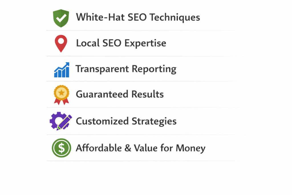 SEO Services List with Key Optimization Strategies